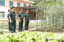 Quân khu kiểm tra toàn diện công tác hậu cần, kỹ thuật tại Bộ CHQS tỉnh Lạng Sơn